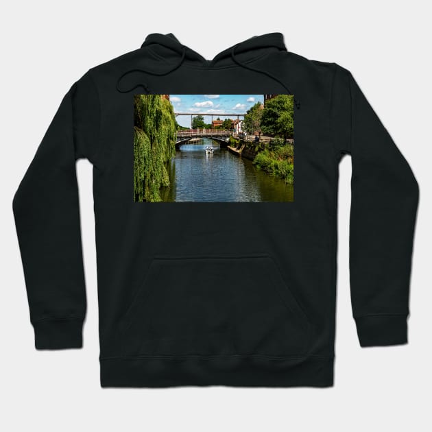 Quay Bridge Tewkesbury Hoodie by IanWL